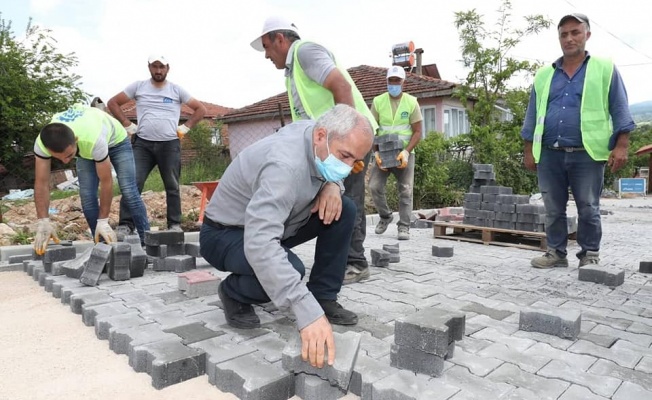 Kargalı ve Hatipler’de çalışmaları denetledi