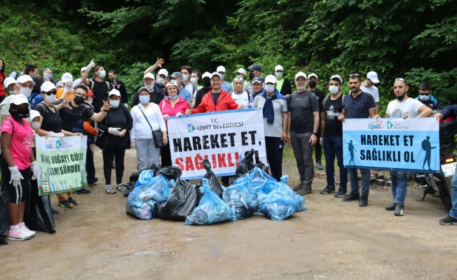 İzmit Belediyesinden  temiz çevre etkinliği 