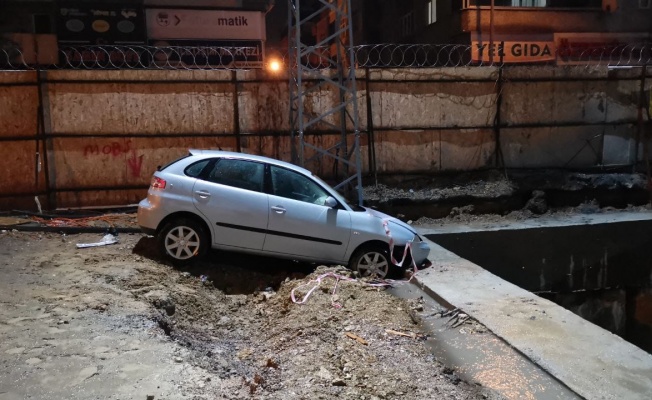 Metro inşaatında kaza: 2 yaralı