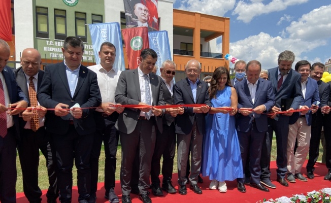 CHP Genel Başkanı Kılıçdaroğlu, Edirne'de park açılışında konuştu: