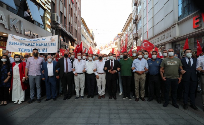 Gebze’de 15 Temmuz coşkusu