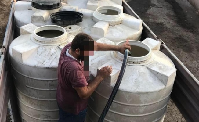 6 bin 500 litre kaçak akaryakıt ele geçirildi