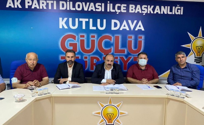 AK Parti Dilovası toplandı