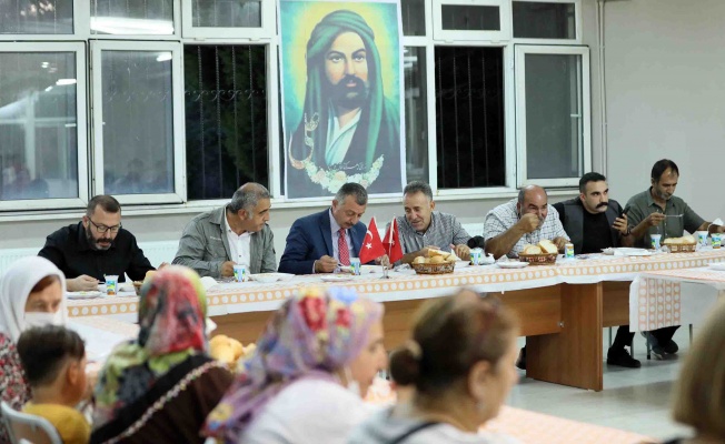 Büyükakın, Canlarla buluştu, iftar yaptı