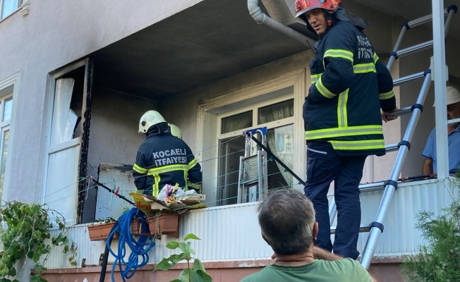 Buzdolabı yangına neden oldu