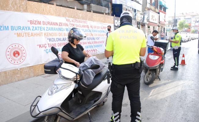 İstanbul'da trafik denetimi