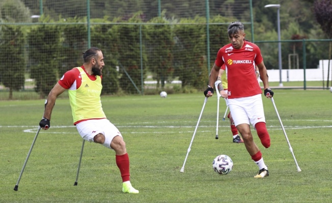 Ampute Milli Futbol Takımı hazırlıklarını sürdürüyor