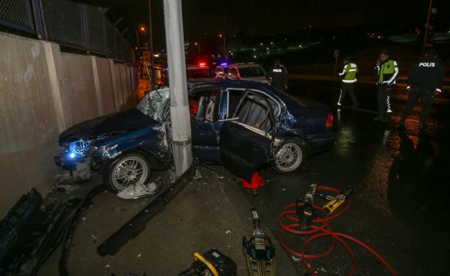 Bağcılar'da meydana gelen trafik kazasında 3 kişi yaralandı