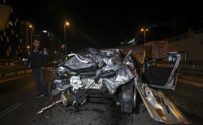 İstanbul'da meydana gelen trafik kazasında 5 kişi yaralandı