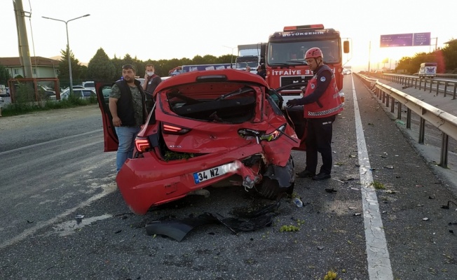 Trafik kazalarında 1 kişi öldü, 2 kişi yaralandı