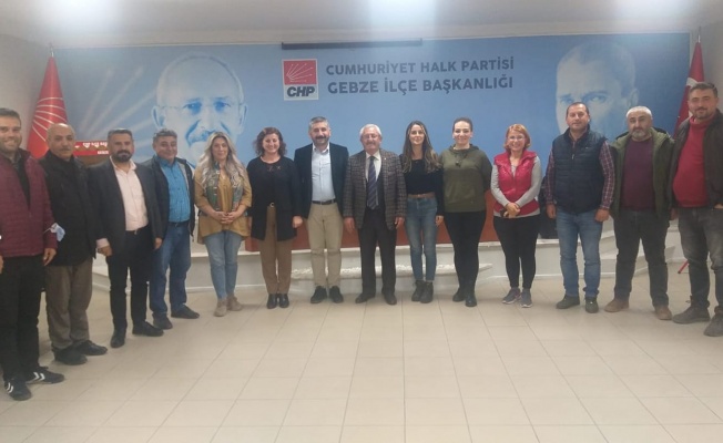 CHP, eski başkan Akın'ı ağırladı