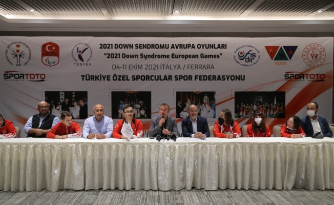 Özel sporcular, 2021 Down Sendromu Avrupa Şampiyonası'na hazır