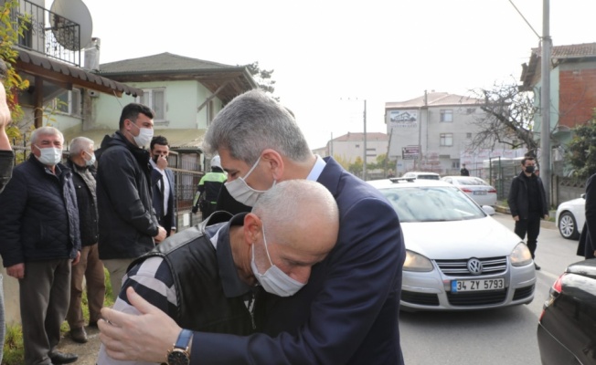 İçişleri Bakan Yardımcısı İnce'den şehit Gedik'in ailesine ziyaret