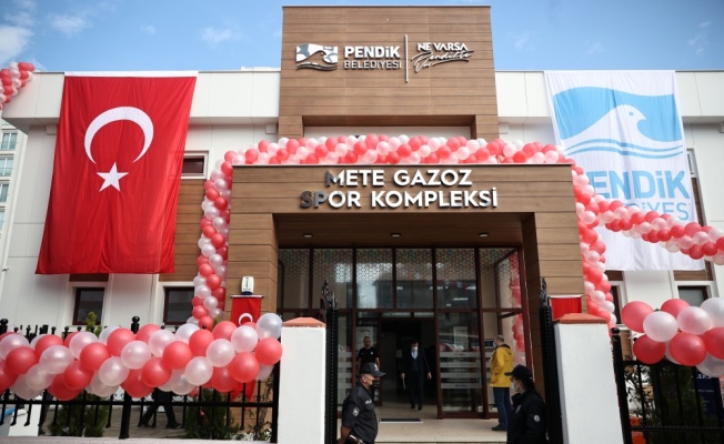 Mete Gazoz Spor Kompleksi açıldı