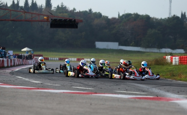 Türkiye Karting Şampiyonası 8. ayak yarışları, Kocaeli'de koşuldu