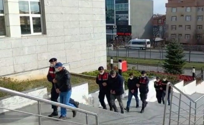 Bakır kablo çaldığı iddia edilen 4 kişi tutuklandı