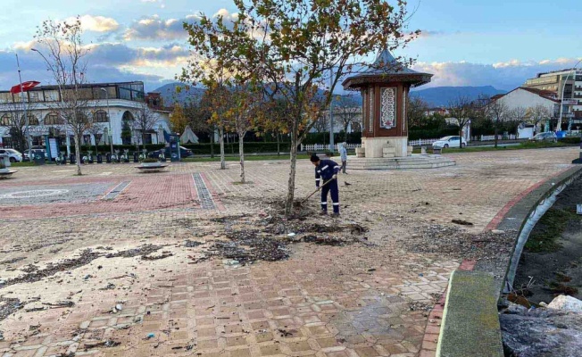 Kocaeli'de lodosun ardından sahillerde 100 kamyon atık toplandı