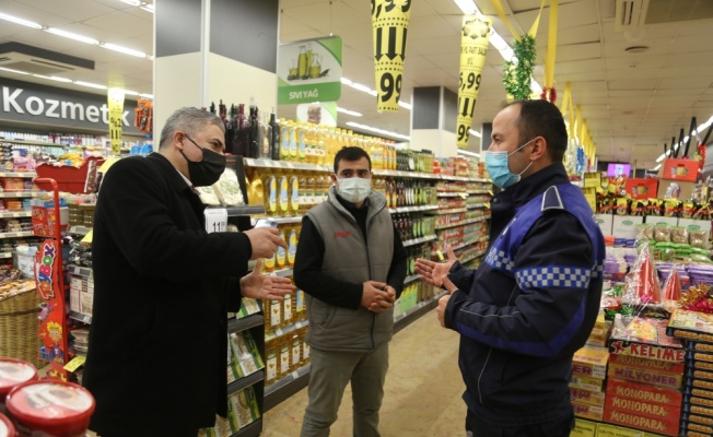 Trakya'da marketlerde satılan ürünler denetlendi