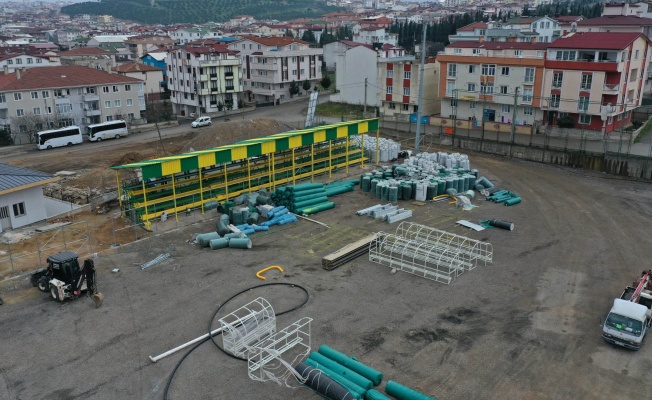 Darıca Nene Hatun Stadı’nda yoğun tempo