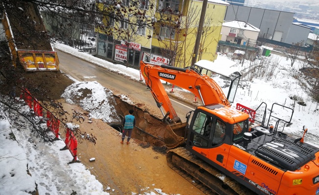 Dilovası'nda altayapı çalışması