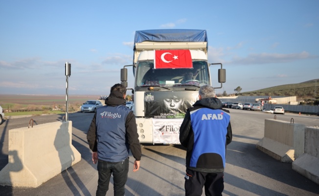 Sakarya'dan Afrin'deki savaş mağduru çocuklara kışlık kıyafet yardımı