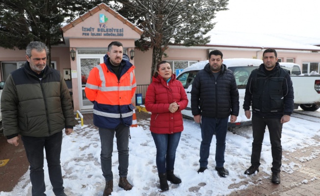  Hürriyet, kar yağışında yine sahada!