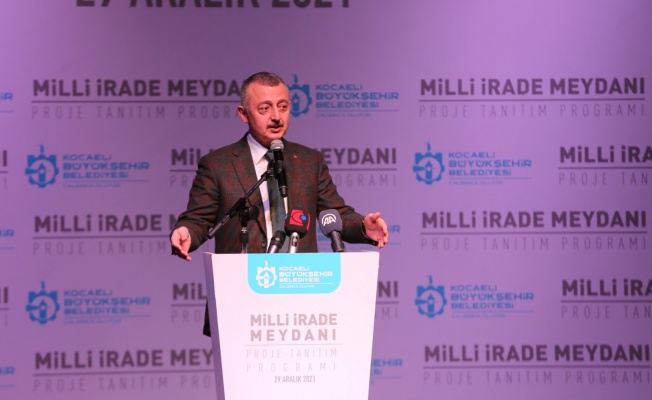 Milli İrade Meydanı ihalesi 11 Nisan’da