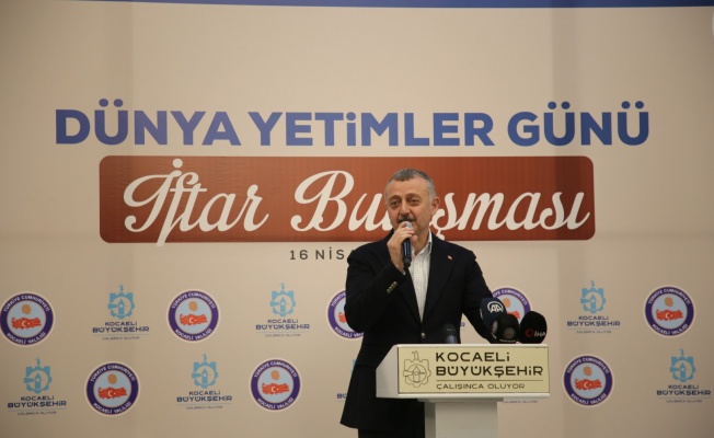  Büyükakın, yetim çocuklar ve yakınlarıyla iftarda buluştu