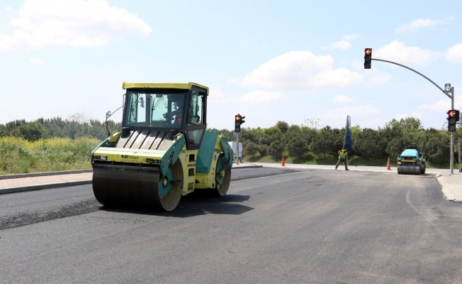 Gebze Oto Sanayi’nin alternatif girişine asfalt