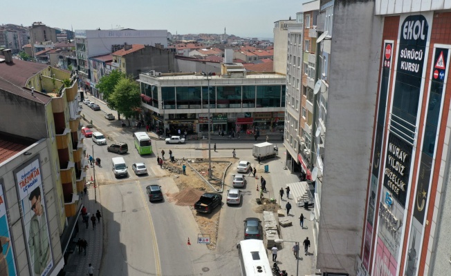 Gebze şehir merkezinde yollar genişliyor