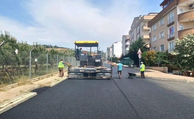 Gebze’de asfalt serim çalışmaları