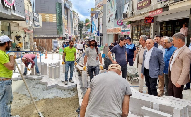 Tarhan çalışmaları yerinde inceledi