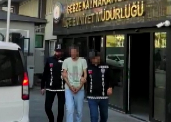 Gebze’de operasyonla yakalandı