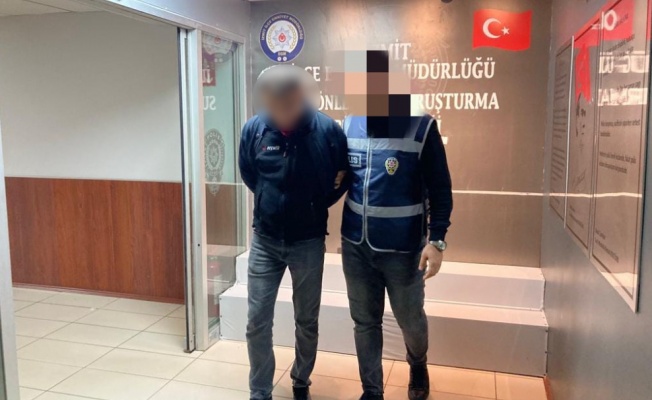 Polis cinsel taciz şüphelisini yakaladı