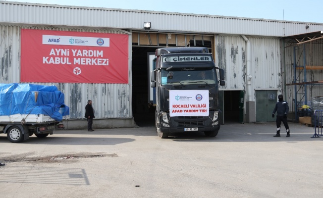 Ayni Yardım Merkezi’nden deprem bölgesine 329 tır