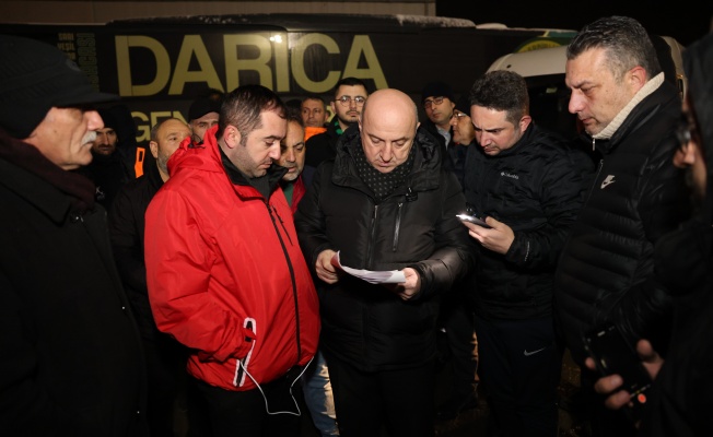 Başkan Bıyık, deprem bölgesine gitti