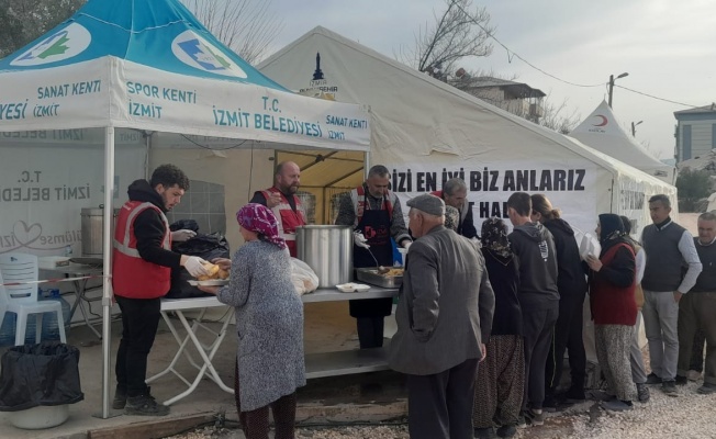 İzmit Belediyesi ikinci aşevini Kahramanmaraş Pazarcık’ta kurdu