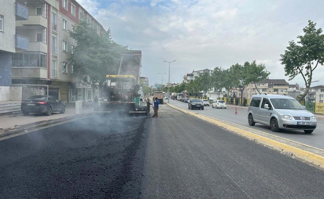 Darıca Tuzla Caddesi’nde üstyapı yenileniyor