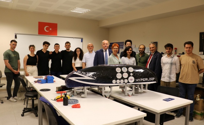 RAYDER' den GTÜ HYPERLOOP Takımına Ziyaret