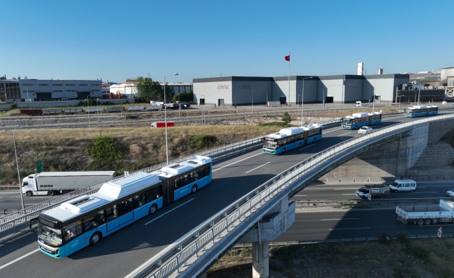 Büyükşehir'e 10 yeni otobüs daha