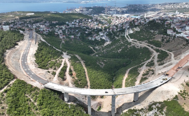 Dilovası Hastane Yolu’nda ilerleme yüzde 90