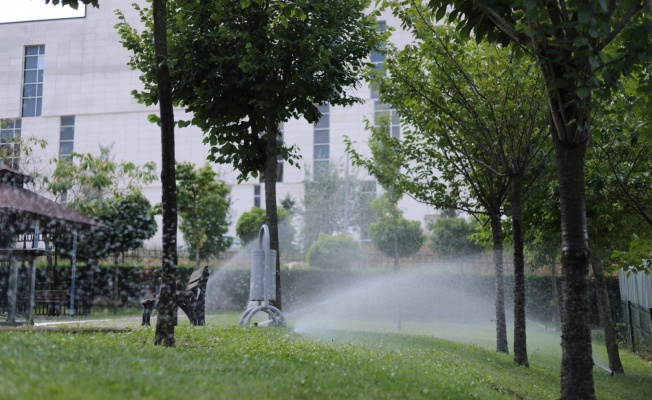 Gebze Belediyesi’nden Akıllı Sulama Sistemi