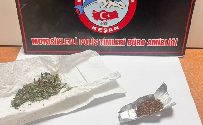 Keşan'da uyuşturucuya geçit yok!