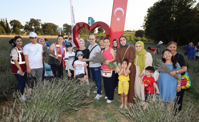 Özel gereksinimli çocuklar ve aileleri Lavanta Bahçesi’nde buluştu