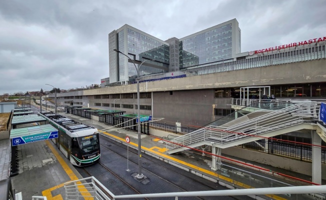 Şehir Hastanesine 15 dakikada bir tramvay