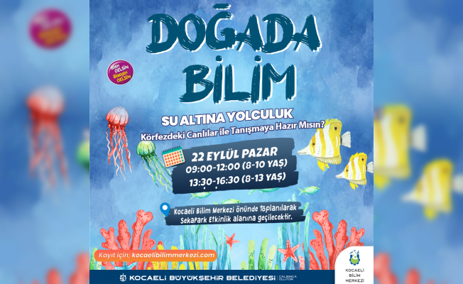 Doğada Bilim etkinliğine kayıtlar başladı