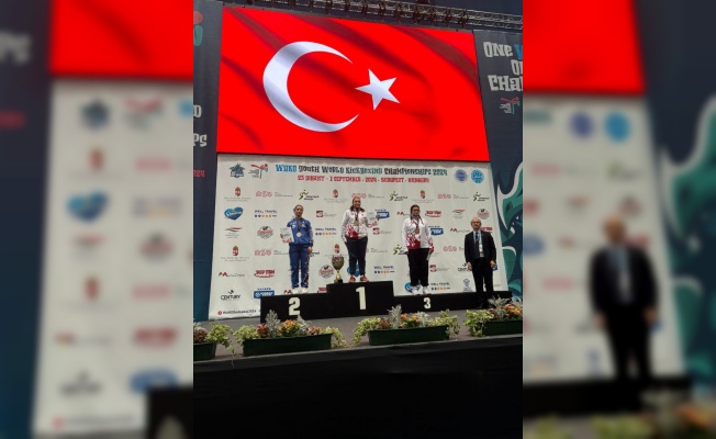 Sinem Erdoğan, dünya üçüncüsü oldu