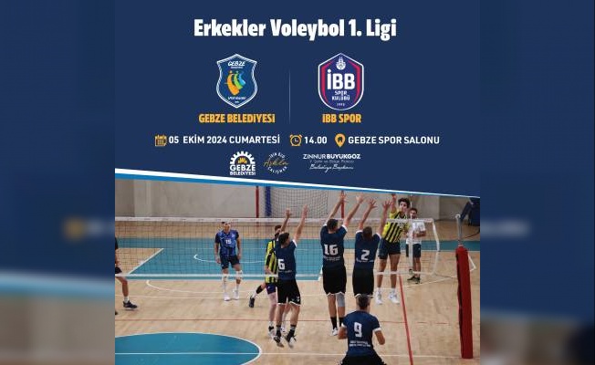 Gebze Voleybol Takımı Önemli  Müsabakada İBB Ekibini Ağırlayacak