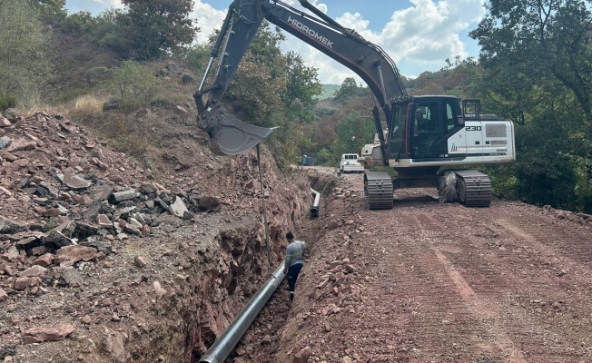 İSU, Gebze'nin kırsal kesiminde altyapıyı yeniliyor