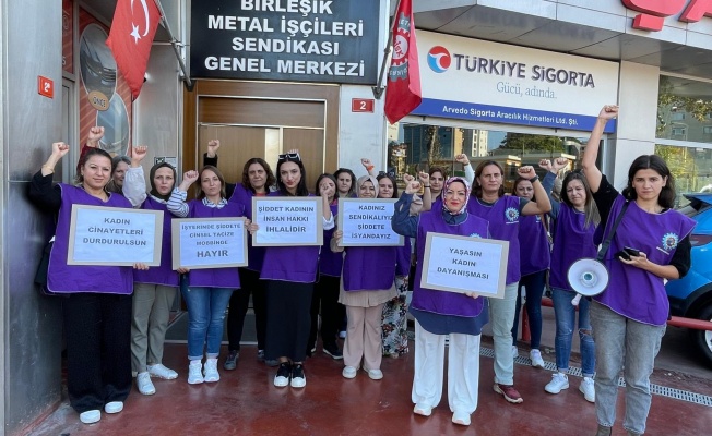 Metal işçisi kadınlar: ILO 190 onaylansın, 6284 uygulansın!